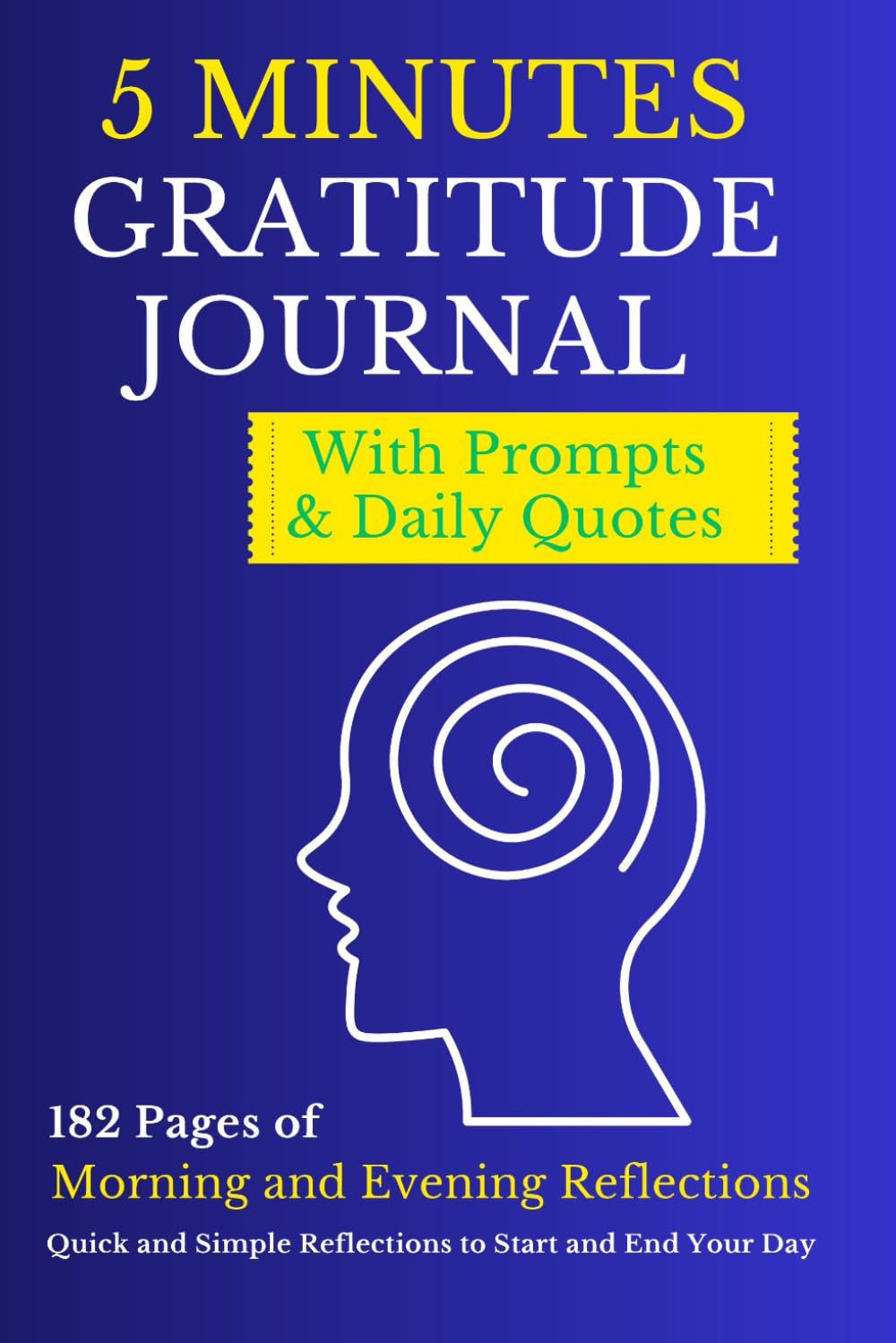 gratitude journal with prompts